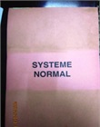Liassa système normal